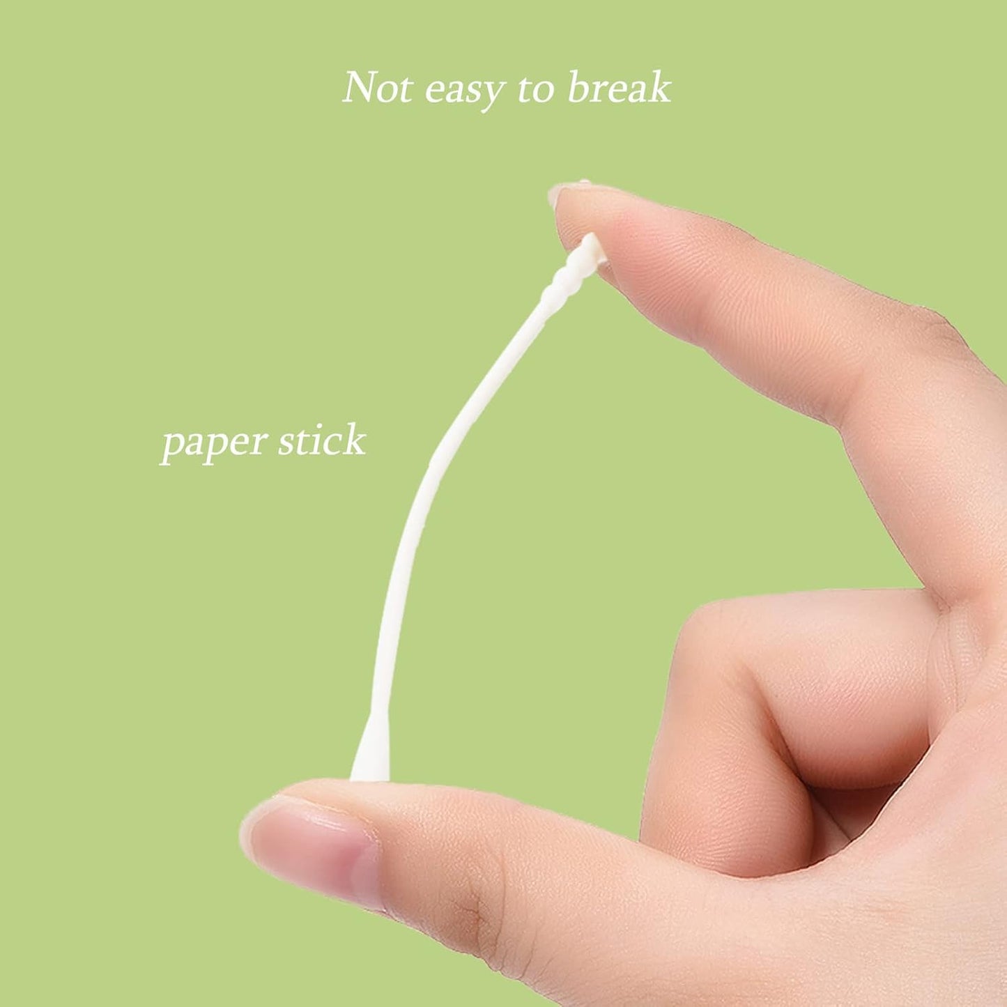 Skiennix Mini Cotton Swabs - 1000 Count Spiral/Round Cotton Swabs for Personal Care & Cleaning