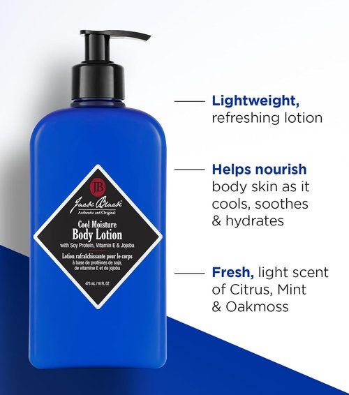 Jack Black Body Collection Set for Men - Body Wash, Pit Boss Deodorant & Moisturizing Lotion