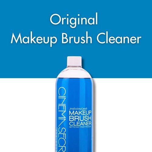 CINEMA SECRETS Professional Makeup Brush Cleaner - 32 Fl Oz | Gentle & Effective Formula, 2 Count