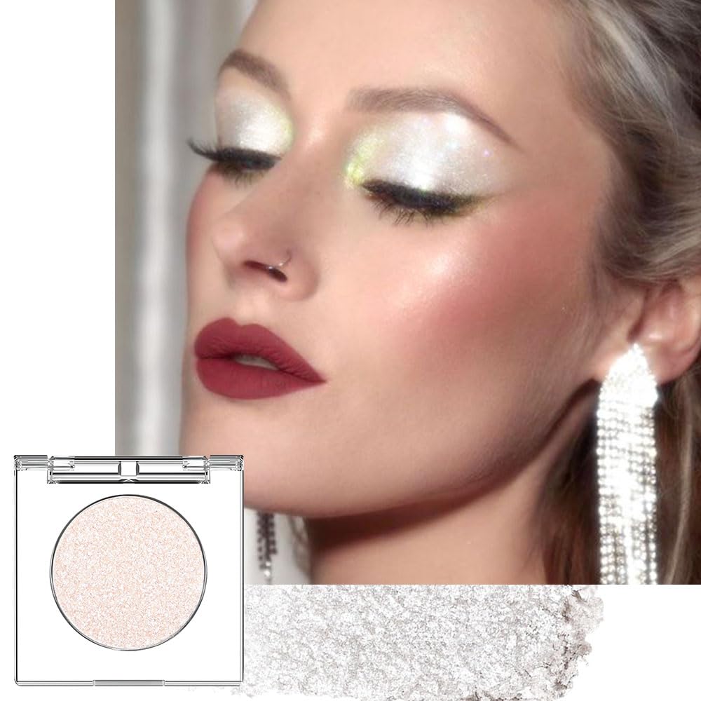 CAKAILA Shimmer Eyeshadow Palette - Long-Lasting, Natural-Looking Neutral Shades for Mature Skin