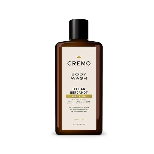 Cremo Body Wash for Men - Rich-Lathering Italian Bergamot Scent | 16 Fl Oz