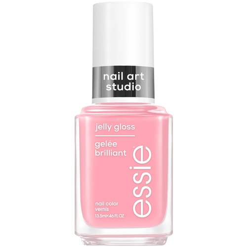 Essie Nail Art Studio Jelly Gloss Polish - Vegan Sheer Pink Nail Polish, Blush Jelly, 0.46 Fl Oz