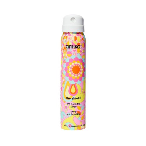 Amika The Shield Anti-Humidity Spray - Lightweight Heat Protection with UV Filters for Smooth, Frizz-Free Hair