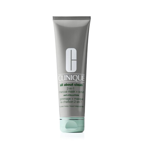 Clinique 2-in-1 Charcoal Mask Scrub - Deep Cleansing Exfoliator | 3.4 oz