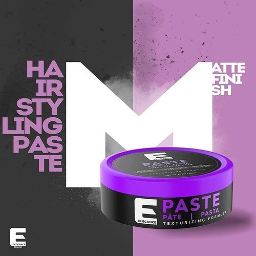 Elegance Hair Paste - Pliable Hold with Matte Finish | 4.73 Oz, Easy to Apply, Flake-Free