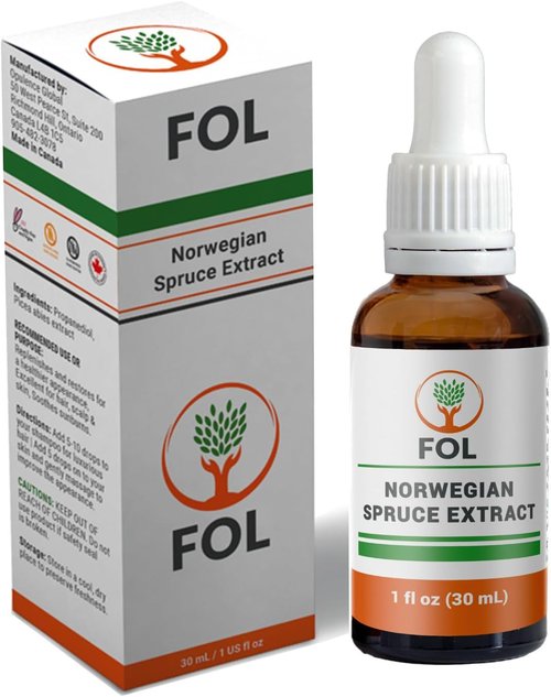 Opulence Global High-Performance Antioxidant | Norwegian Spruce Extract 1fl oz - Made in Canada