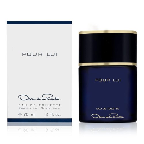 Oscar de la Renta Pour Lui Eau de Toilette Spray - Elegant Men's Fragrance, 3.0 Fl. Oz.