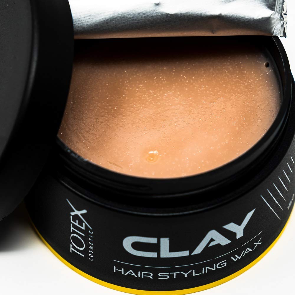 Totex Hair Styling Clay Wax - Natural Matte Finish for Messy Look | Unisex 150 ml