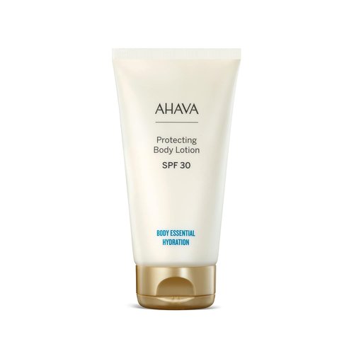 AHAVA Protecting Body Lotion SPF 30 - Lightweight, Broad Spectrum UV Protection & Anti-Aging Benefits | 5.1 Fl. Oz