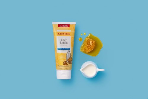 Burt's Bees Body Lotion - Nourishing Milk & Honey Formula for Normal to Dry Skin | 6 Oz