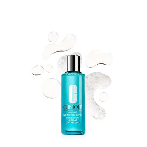 Clinique Rinse-Off Eye Makeup Remover - Oil-Free Formula for Sensitive Skin | 4.2 Fl Oz