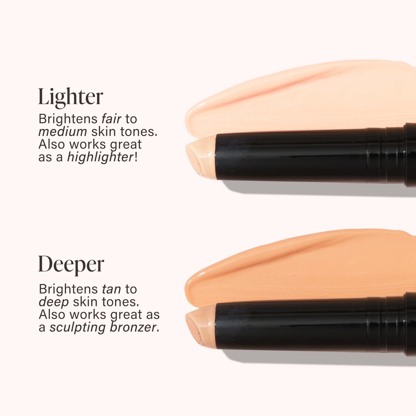 Mally Beauty Dark Circle Corrector Concealer - Deeper - 0.08 Fl Oz - Eye Brightener, Concealer, Hydrating, Cover Dark Spots