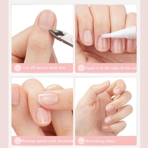 Anperio Nail 𝐆𝐫𝐨𝐰𝐭𝐡 Pen, 2024 New Anperio 𝐒𝐭𝐞𝐦 𝐂𝐞𝐥𝐥 Nail 𝐆𝐫𝐨𝐰𝐭𝐡 Pen, Nail 𝐆𝐫𝐨𝐰𝐭𝐡 Oil Pen, Cuticle Oil Serum for Nails 𝐒𝐭𝐫𝐞𝐧𝐠𝐭𝐡𝐞𝐧𝐞𝐫 Moisturize (2PC Rose)