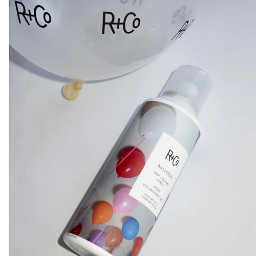 R+Co BALLOON Dry Volume Spray - Lightweight Hair Volumizer for Lift & Texture, Suitable for All Hair Types