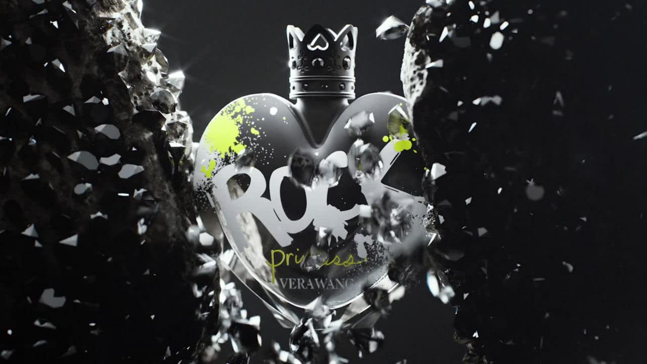 Vera Wang Rock Princess Eau de Toilette - Long Lasting Women's Fragrance | 3.4 fl oz, Notes of Peach, Jasmine & Vanilla