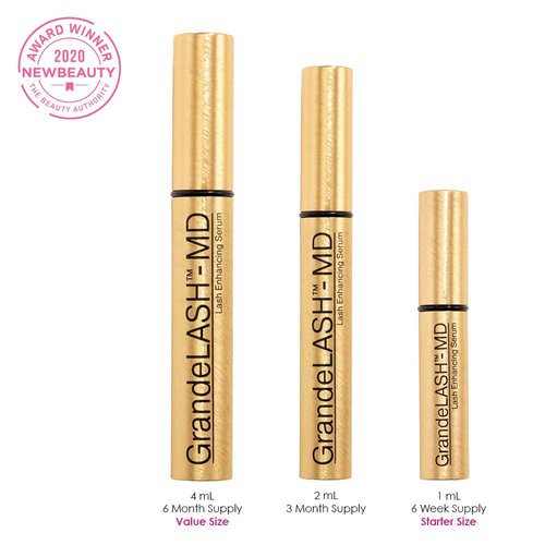 Grande Cosmetics GrandeLASH-MD Lash Enhancing Serum - Promotes Longer, Thicker Eyelashes | Cruelty-Free Formula