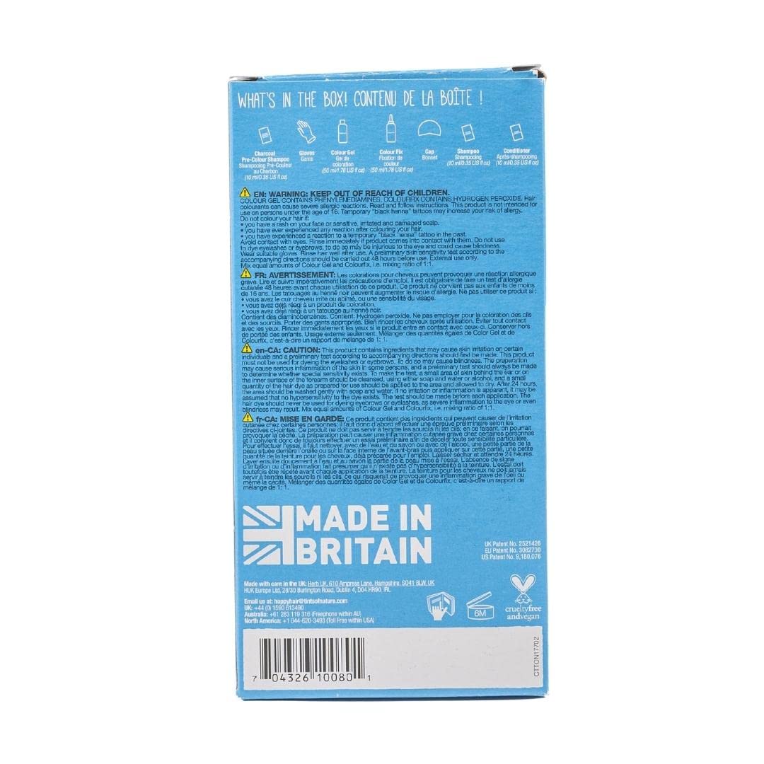 Tints of Nature 8N Natural Light Blonde Hair Dye - Nourishing, Ammonia-Free Formula, 4.4 fl oz