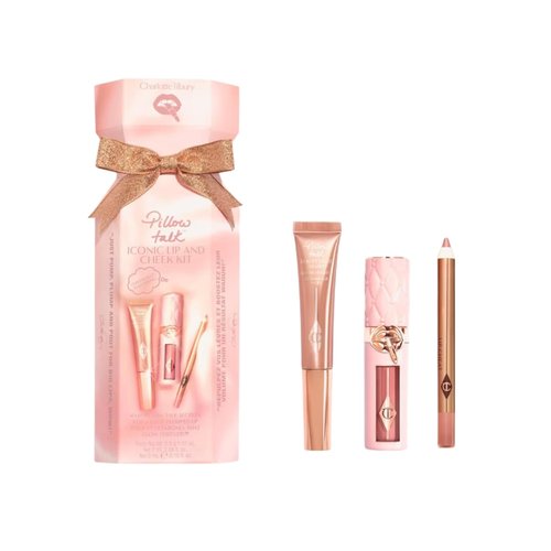 Charlotte Tilbury Pillow Talk Lip And Cheek Kit - Iconic Shades For Flawless Beauty