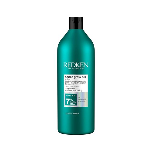 Redken Acidic Grow Full System Scalp and Hair Conditioner - Lightweight Conditioner for Thicker-Looking Hair and Hydrated Scalp, With Azelaic Acid