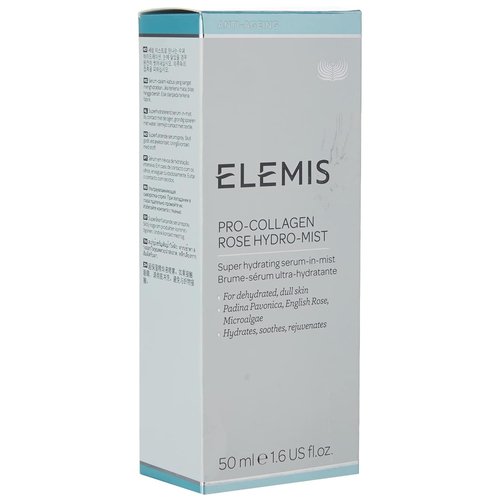 ELEMIS Pro-Collagen Rose Hydro-Mist - Super Hydrating Serum-in-Mist, 1.6 Fl Oz for Radiant Skin