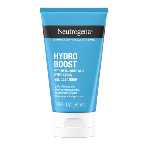 Neutrogena Hydro Boost Face Wash - Hydrating Gel Cleanser with Hyaluronic Acid | 2 fl. oz, 24 Pack
