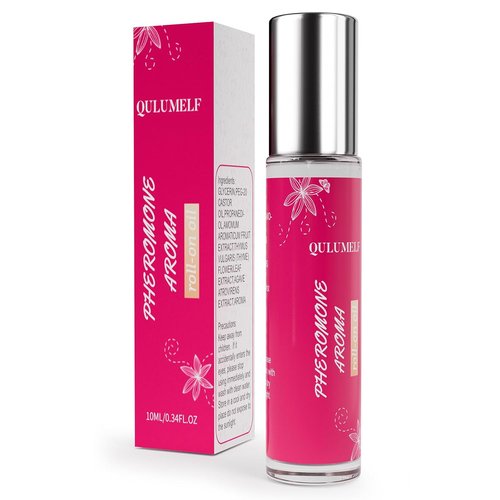 QULUMELF Pheromone Perfume for Women - Long Lasting Fruity Fragrance in Portable Roller Ball Design