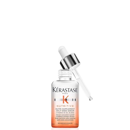 Kerastase Nutritive Split Ends Hair Serum - Nourishing Leave-In Oil Treatment for Smooth, Shiny Hair | 50 ml