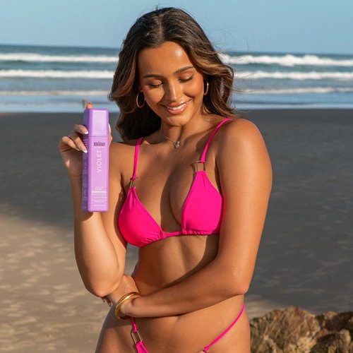 Minetan Self Tan Foam - Violet 1 Hour Express Tanning Mousse for Dark Bronze Glow | 6.7 Fl Oz, Vegan & Hydrating