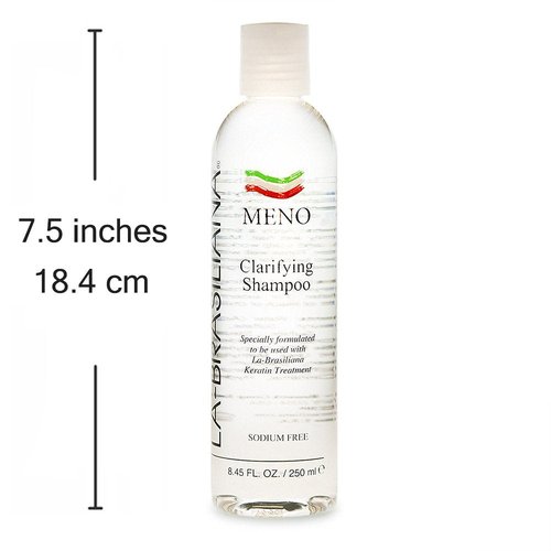 La-Brasiliana Meno Clarifying Shampoo - Deep Cleanse & Refresh | 8.45 fl. oz.