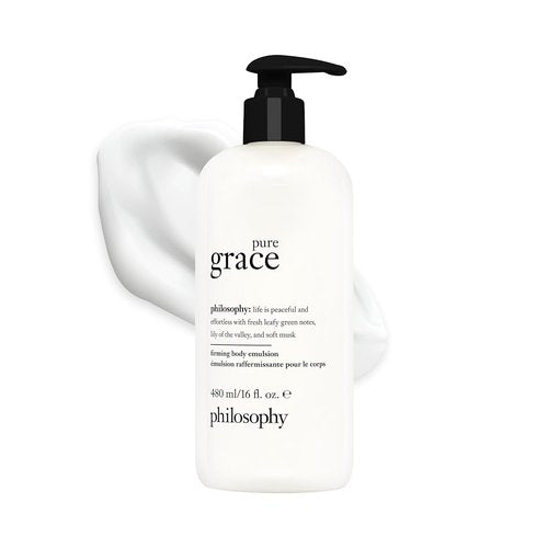 Philosophy Pure Grace Firming Body Emulsion - Luxury Scented Lotion with Shea Butter & Natural Oils for Soft, Smooth Skin