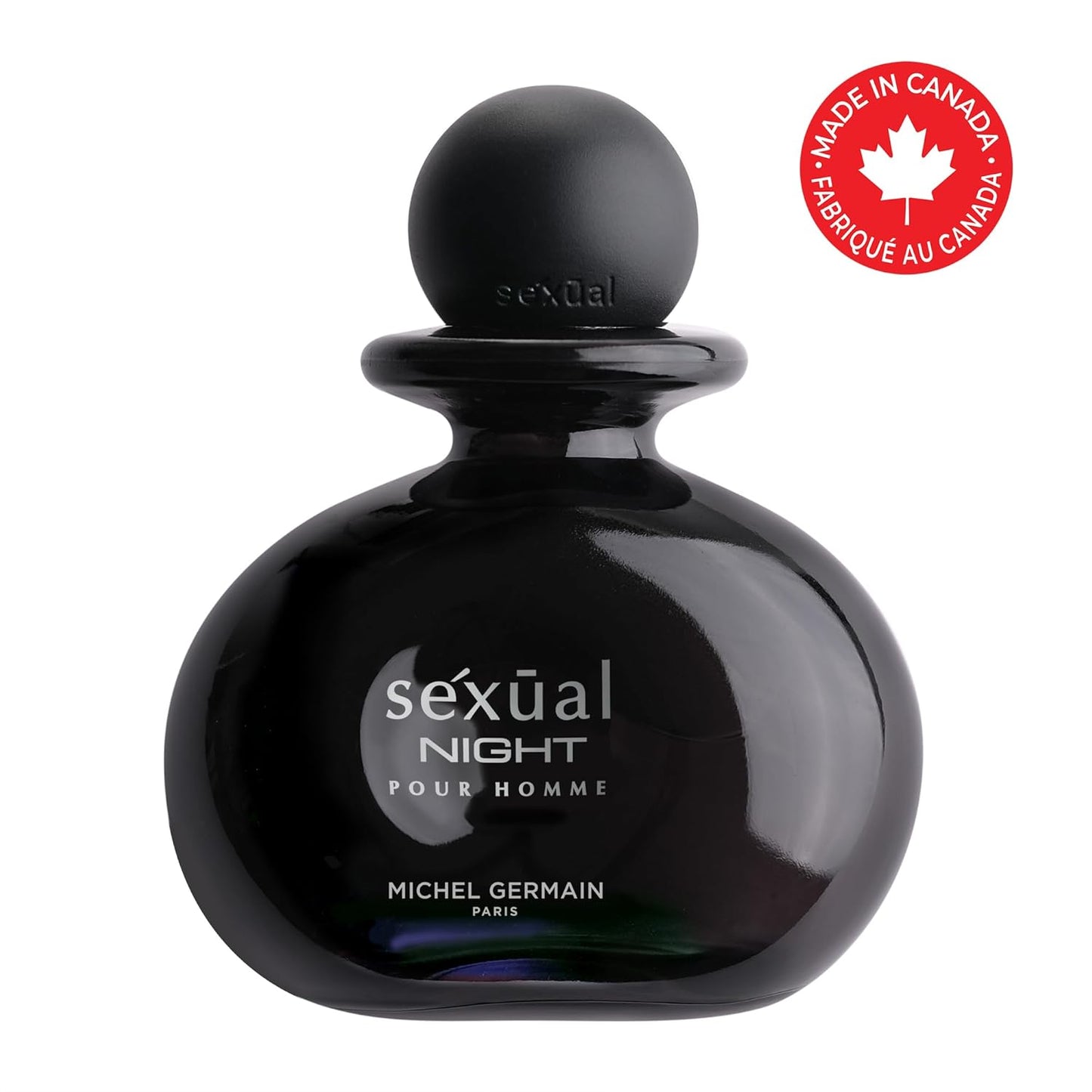 Sexual Noir Pour Homme Eau de Toilette Spray - Invigorating Bergamot & Grapefruit Notes | 3.4 oz