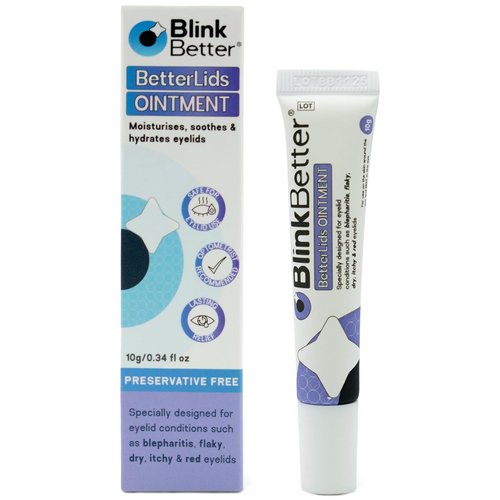BlinkBetter BetterLids Eyelid Ointment - Deep-Moisturizing Relief for Dry, Itchy Eyelids | 0.34 oz