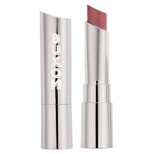 BUXOM Full-On Plumping Satin Lipstick - Pigment-Rich Creamy Color with Peptides & Hyaluronic Acid