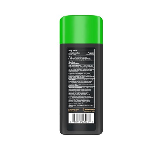 Oxy Acne Body Wash - 2% Salicylic Acid for Teens | Hydrating & Fast-Acting Acne Treatment, 9 fl oz