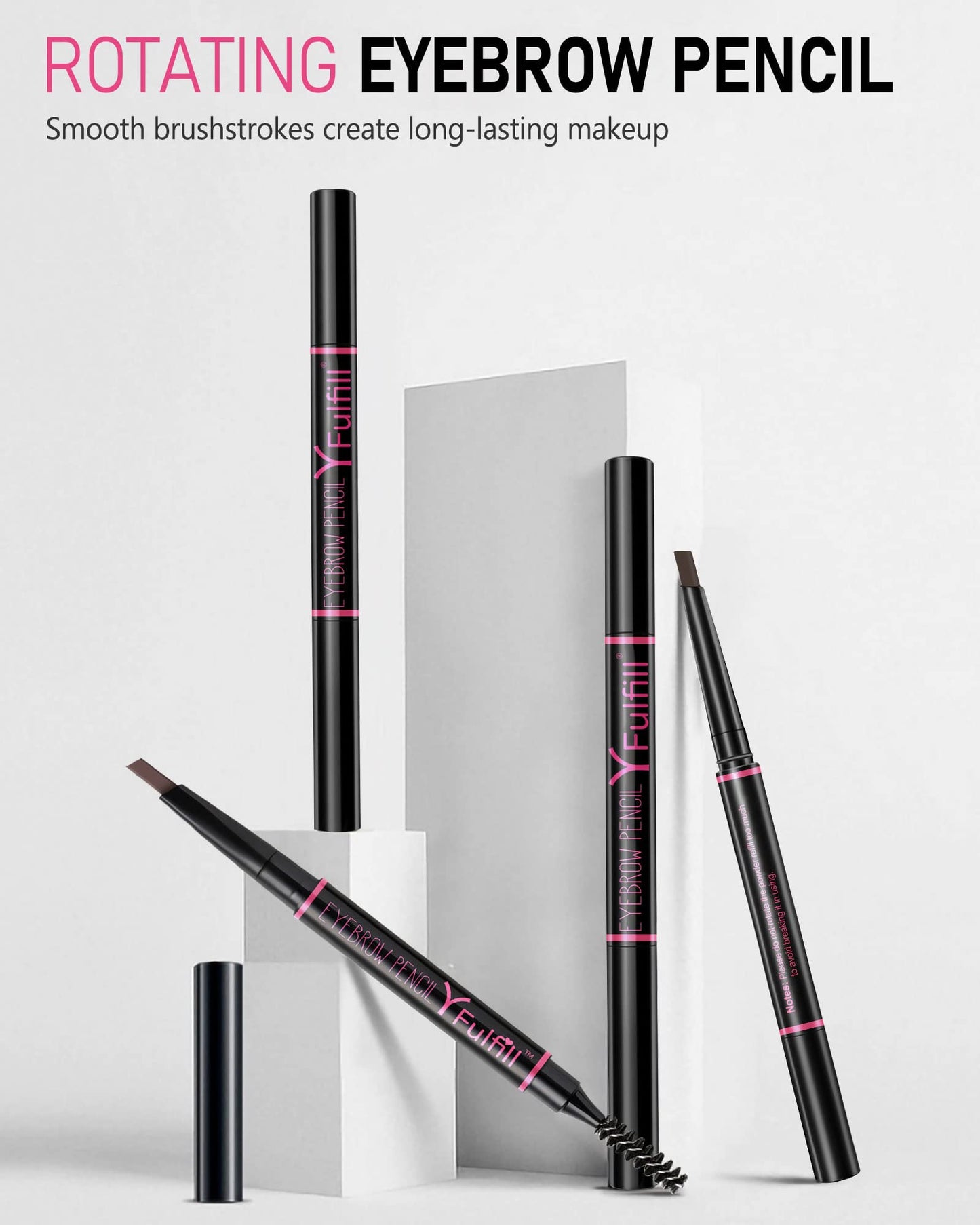 Yfulfill Black Eyebrow Pencil - Women's Waterproof Brow Pencils