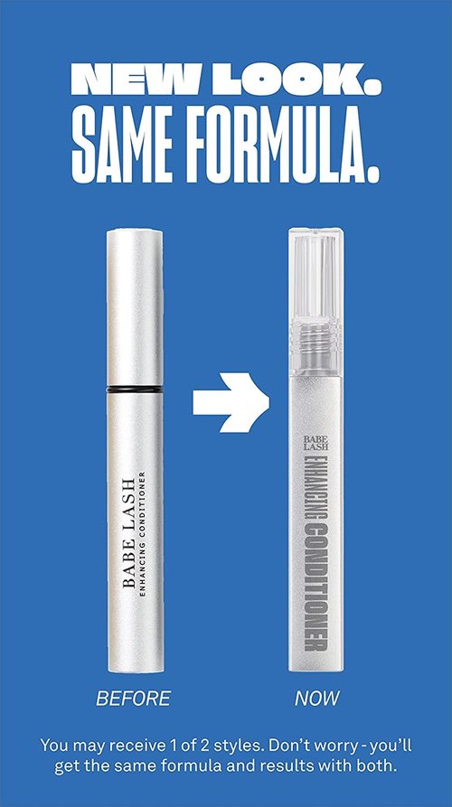 Babe Original Enhancing Lash Conditioner - Conditioning Lash Serum for Eyelashes, with Peptides and Biotin, 3mL