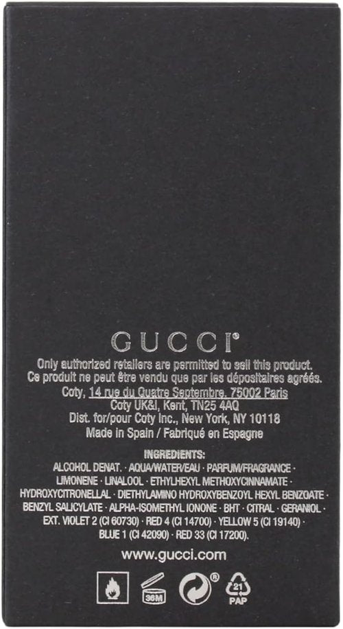 Gucci Guilty Eau de Toilette Spray for Men - 1.6 oz | Bold & Captivating Fragrance
