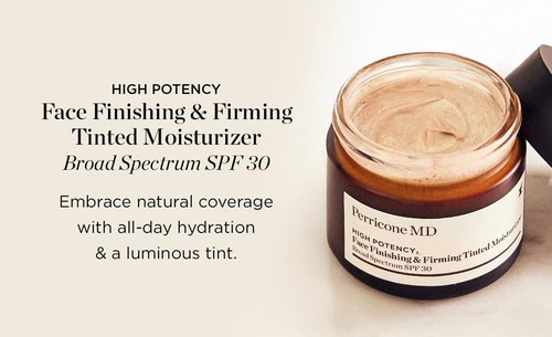 Perricone MD Face Finishing & Firming Tinted Moisturizer - Broad Spectrum SPF 30, 2 Ounce (Pack of 2)