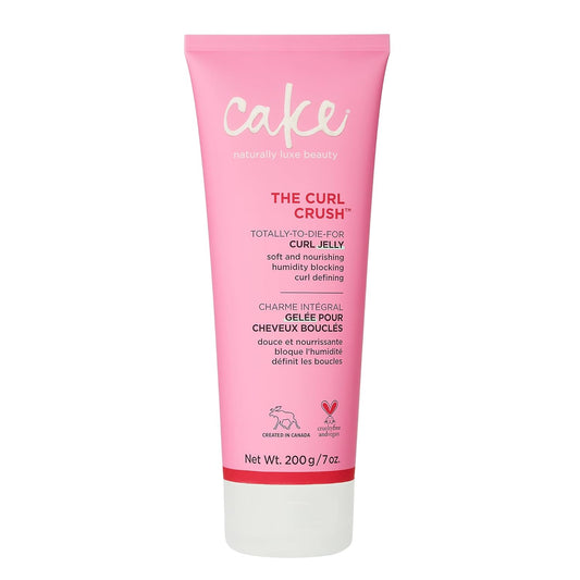 Cake Beauty Curl Jelly - Moisturizing Curl Crush for Soft Hold & Shine | Humidity Blocking - 7 oz / 200g