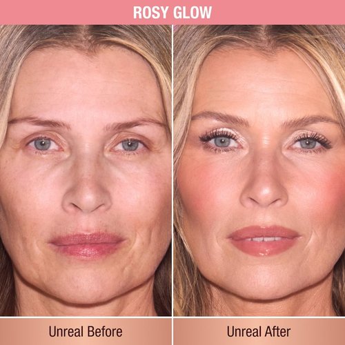Charlotte Tilbury Unreal Healthy Glow Blush Stick - Buildable Cream Formula for Luminous Skin - Easy to Use & Blendable