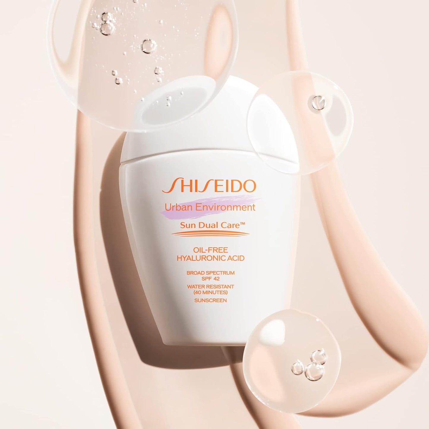 Shiseido Urban Environment Oil-Free Sunscreen SPF 42 | Hydrating, Mattifying Face Primer - Water Resistant