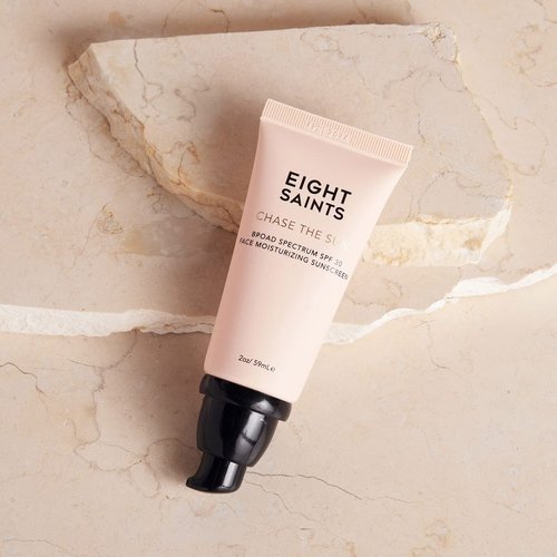 Eight Saints Chase The Sun SPF 30 Face Sunscreen - Natural & Organic Mineral Moisturizer, 2 Oz