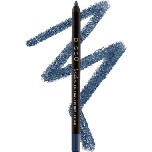 Bissú Tintaline Eyeliner - 25 Vivid Colors, High-Coverage, Long-Lasting & Smudge-Proof (Indigo Blue)