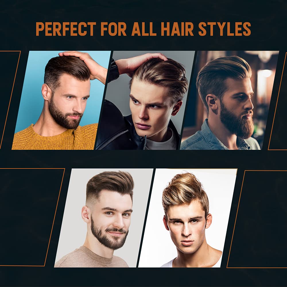 Woody's Hair Clay for Men – Matte Finish, Styling Pomade for Men Stronghold, Firm and Flexible Control, 3.4 oz. 2-Pack