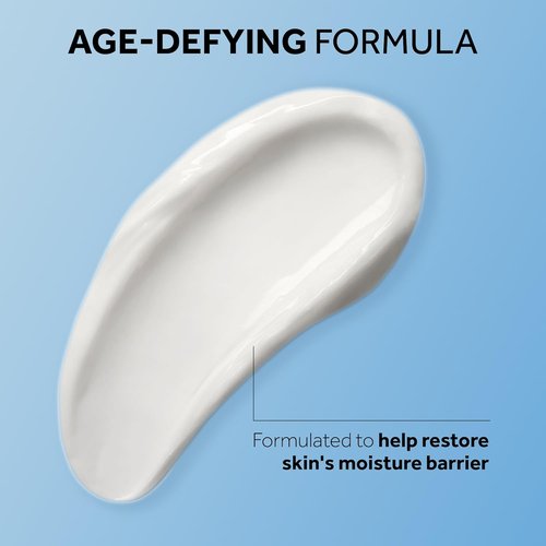 No7 Lift & Luminate Night Cream - Anti-Wrinkle Collagen Peptide Moisturizer with Hyaluronic Acid & Hibiscus - 1.7 Fl Oz for Radiant Skin