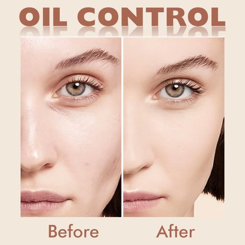 Evpct Oil Control Pressed Face Powder - Translucent Setting Powder for Women | Waterproof, Lightweight, 10 Porcelain