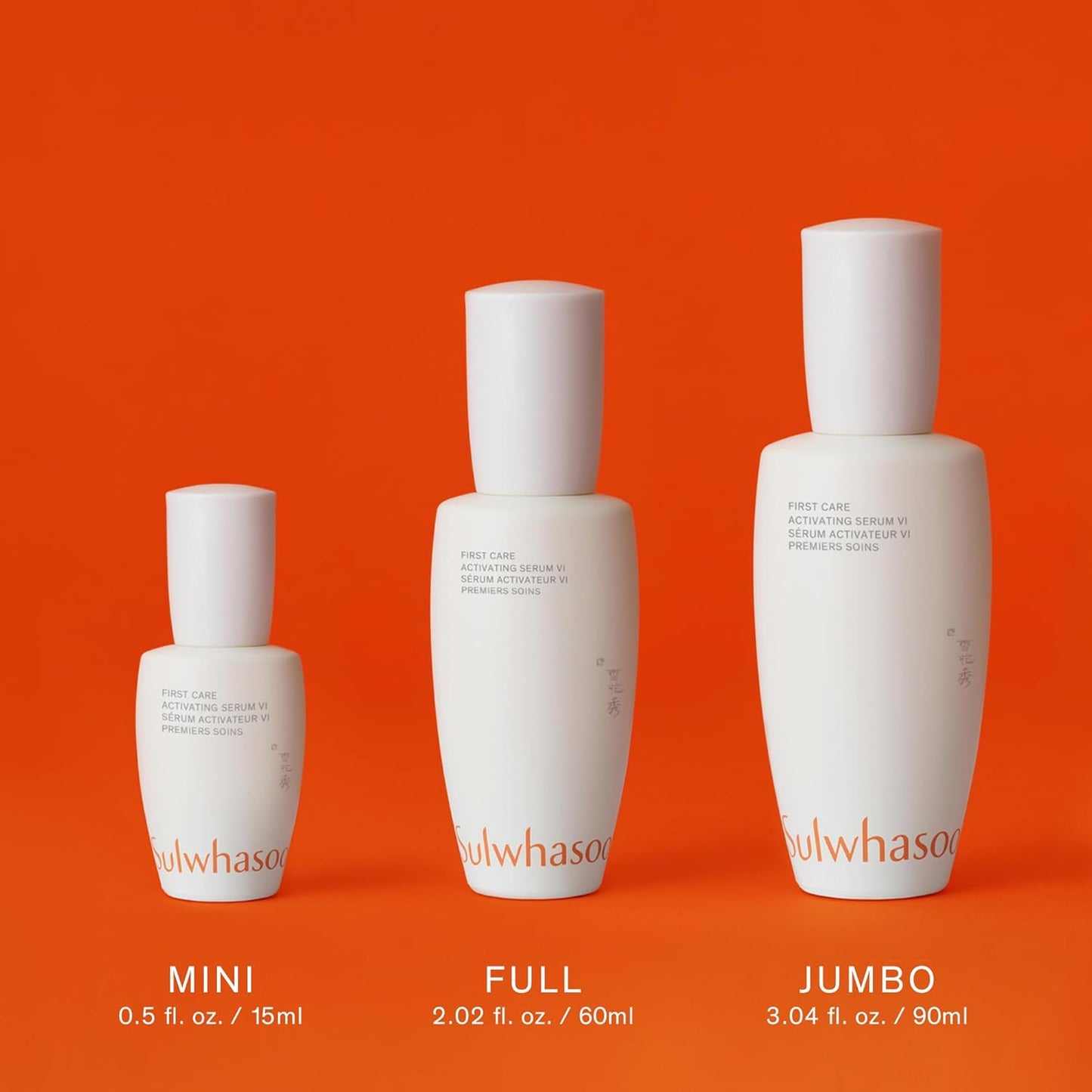 Sulwhasoo First Care Activating Serum - Anti-Aging Solution for Fine Lines & Dryness | 500-Hour Aged Ginseng & Vitamin C | Korean Skincare