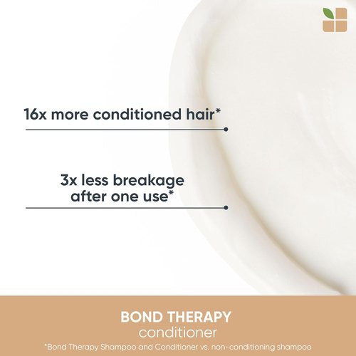 Biolage Bond Therapy Conditioner - Strengthens Hair Bonds & Reduces Breakage | Paraben & Sulfate-Free