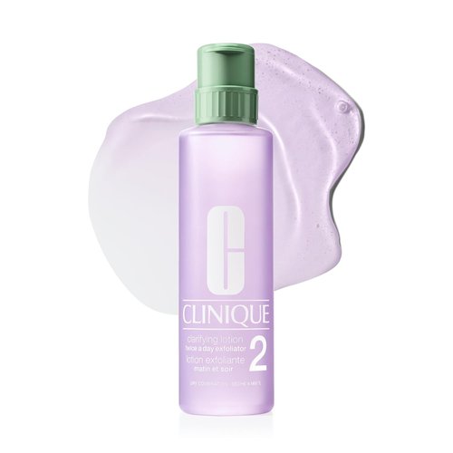 Clinique 3-Step Clarifying Lotion - Exfoliating Toner With Witch Hazel | Ideal For Dry Combination Skin