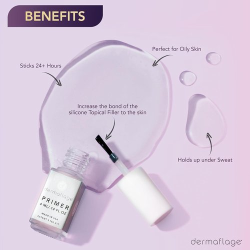 Dermaflage Extended Wear Primer - Perfect Base for Dermaflage Topical Filler | Long-Lasting Formula
